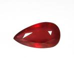 1 pcs Rood Robijn - 3.01 ct - Lotus Gemology, Nieuw