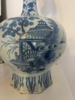 Delft, Plateelbakkerij - Vaas (2) - Delfts blauw - paar, Antiek en Kunst