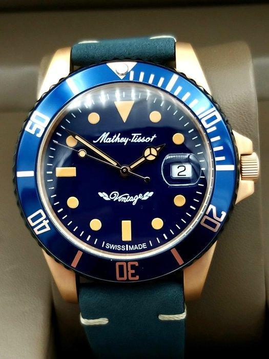 Mathey-Tissot - Mathy Vintage Bronze Automatic - Zonder, Sieraden, Tassen en Uiterlijk, Horloges | Heren