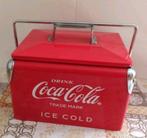 Coca Cola - Picknickmand - ijsopslagplaats - Staal, Metaal