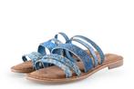 Lazamani Slippers in maat 36 Blauw | 10% extra korting, Slippers, Lazamani, Zo goed als nieuw, Verzenden