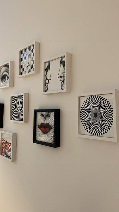 Tegel (9) - ceramiche bardelli - Piero Fornasetti -, Antiek en Kunst, Antiek | Meubels | Stoelen en Banken