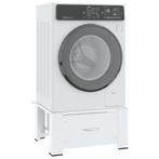 vidaXL Wasmachineverhoger met lade wit, Witgoed en Apparatuur, Verzenden, Nieuw