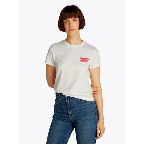 TOMMY JEANS T-shirt TJW REG TJ BUBBLE TEE, Kleding | Dames, T-shirts, Nieuw, Verzenden