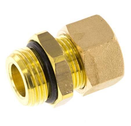 G 1/2 Buitendraad x 15mm Messing Rechte Knelfitting met, Doe-het-zelf en Verbouw, Overige Doe-het-zelf en Verbouw, Nieuw, Verzenden