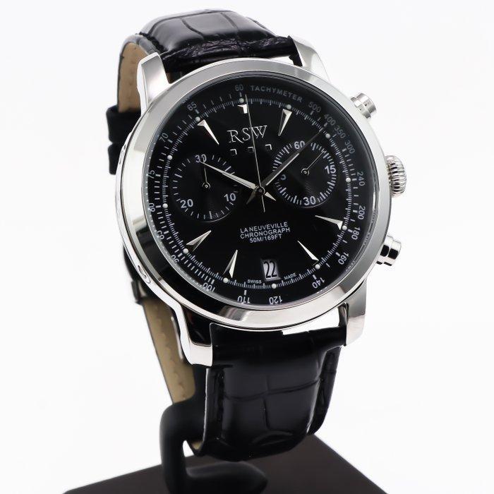 RSW - La Neuveville Chronograph Quartz - RSWC127-SL-3 -, Sieraden, Tassen en Uiterlijk, Horloges | Heren