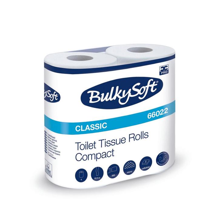 BulkySoft toiletpapier 2-laags 400 vel (40), Huis en Inrichting, Schoonmaakartikelen, Verzenden