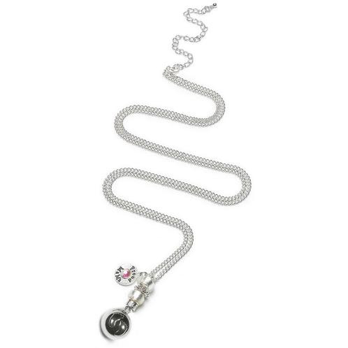 Proud MaMa Zwangerschapsketting Babybel Ketting Deluxe silve, Sieraden, Tassen en Uiterlijk, Kettingen, Nieuw