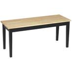 Moderne Bank Voor 2 Personen, Houten Bank, Massief Hout, Gel