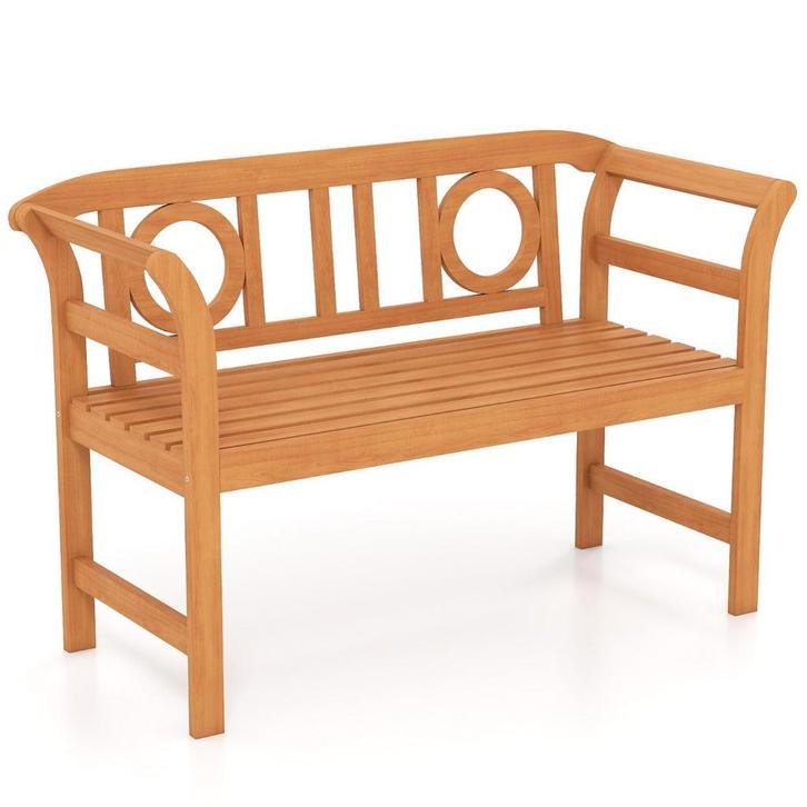 LIVSK Acaciahouten Tuinbank - Ruime Zitplaats voor 2 Persone, Tuin en Terras, Tuinbanken, Nieuw, Verzenden