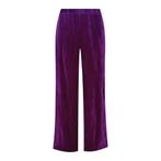 Toupy • paarse velvet broek • S, Kleding | Dames, Verzenden, Paars, Nieuw, Maat 36 (S)