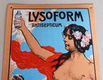 Lysoform Antisepticum - Emaille bord - Emaille