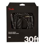 Fender Deluxe Coil kabel 9m zwart tweed, Muziek en Instrumenten, Instrumenten | Toebehoren, Nieuw, Verzenden