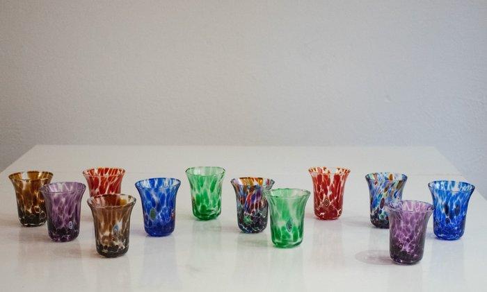 Ribes Atelier - Maryana Iskra - Drinkset (12) - Muranoglas, Antiek en Kunst, Antiek | Glas en Kristal