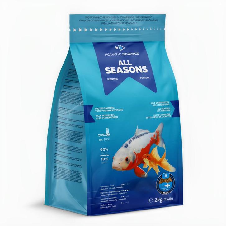 All Seasons Small 2kg - Aquatic Science, Dieren en Toebehoren, Vissen | Aquaria en Toebehoren, Verzenden