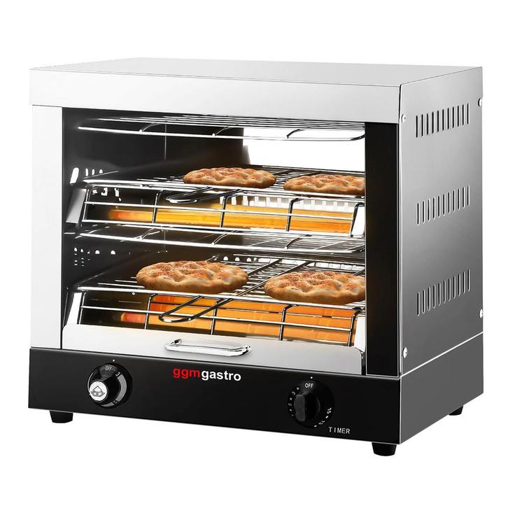 GGM Gastro | Elektrische Pita oven / Salamander - 3,6 kW - |, Witgoed en Apparatuur, Ovens, Inbouw, Verzenden