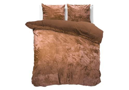Dreamhouse Crushed Velvet Katoen Wood Bruin, Huis en Inrichting, Slaapkamer | Beddengoed