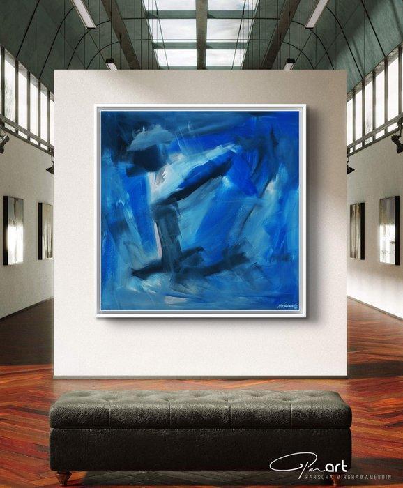 Parscha Mirghawameddin - The Blur Of Truth - XXL, Antiek en Kunst, Kunst | Schilderijen | Modern