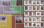 vier jaargetijden nominaal serie, blok van 4 of album, Ophalen of Verzenden, Na 1940, Postfris