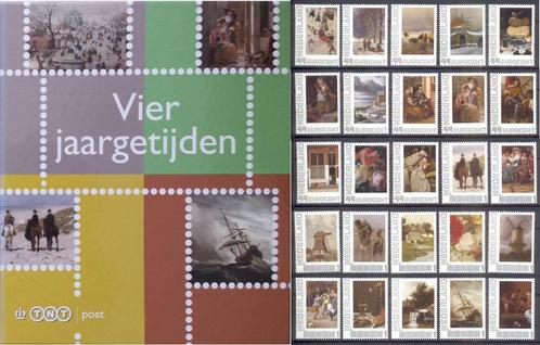 vier jaargetijden nominaal serie, blok van 4 of album, Postzegels en Munten, Postzegels | Nederland, Postfris, Na 1940, Ophalen of Verzenden