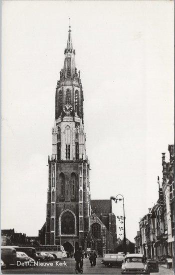 DELFT - Nieuwe Kerk, Verzamelen, Ansichtkaarten | Nederland, Verzenden