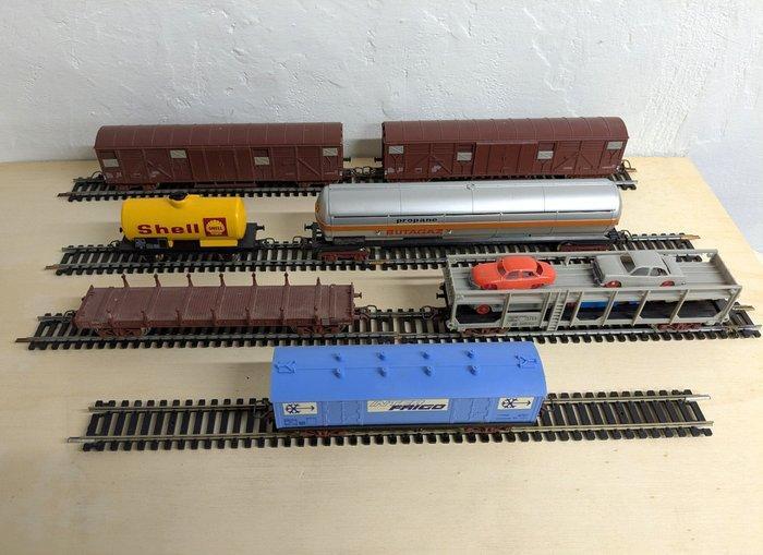 Jouef H0 - Modeltrein goederenwagon (7) - SNCF, Hobby en Vrije tijd, Modeltreinen | H0