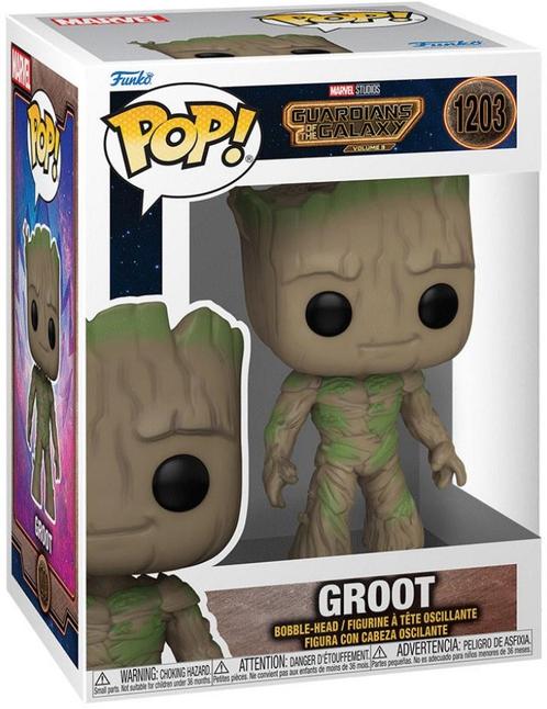 Funko Pop! - Marvel Guardians Of The Galaxy Groot #1203 |, Verzamelen, Poppetjes en Figuurtjes, Nieuw, Verzenden