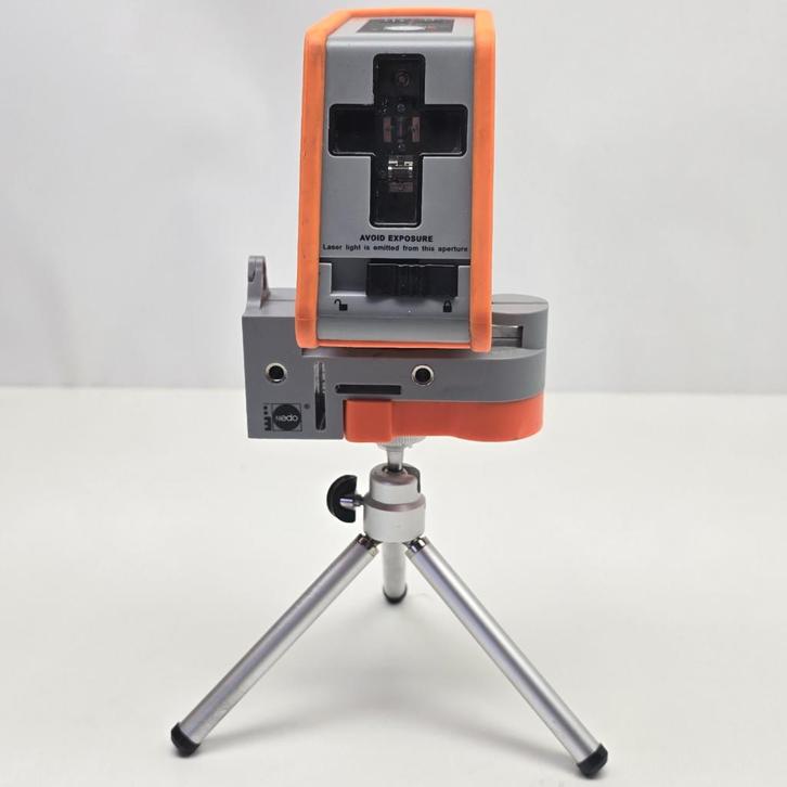 Nedo X-liner2 punt en lijnlaser Incl. Statief | Nette Staat, Doe-het-zelf en Verbouw, Meetapparatuur, Nieuw, Ophalen of Verzenden