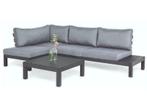 suns breez vita lounge set 3 delig aluminium rechts, Tuin en Terras, Tuinsets en Loungesets, 4 zitplaatsen, Bank, Loungeset, Nieuw