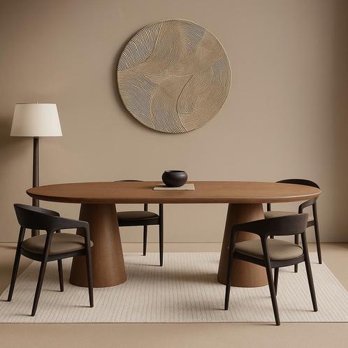 Massief Eiken Tafel Topkwaliteit voor een eerlijke prijs!, Huis en Inrichting, Tafels | Eettafels, Nieuw, Eikenhout, Ophalen