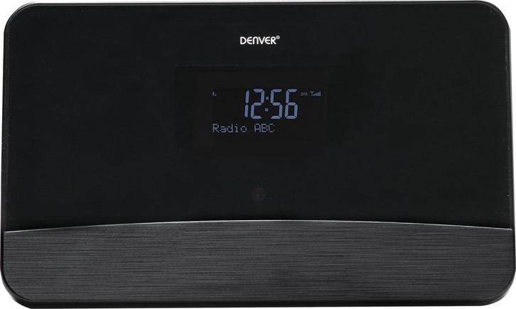 Denver DAB-20 - DAB+ digital radio adaptor - Zwart, Witgoed en Apparatuur, Wekkers, Verzenden