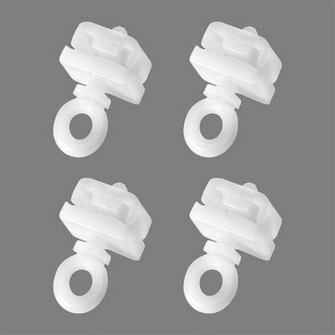 Good Life Stoprunner Uni’s voor u-rails (set, 4 stuks), Huis en Inrichting, Stoffering | Gordijnen en Lamellen, Nieuw, Verzenden