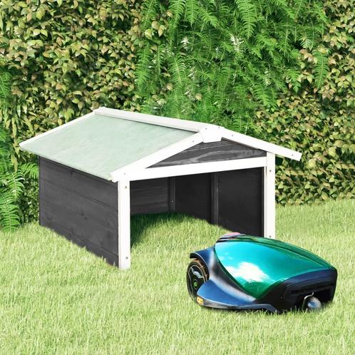 vidaXL Overkapping voor grasmaaier 72x87x50 cm vurenhout, Tuin en Terras, Zitmaaiers, Nieuw, Verzenden