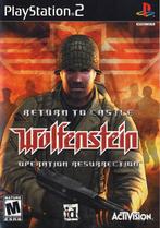 Return to Castle Wolfenstein: Operation Resurrection PS2, Avontuur en Actie, Ophalen of Verzenden, 1 speler, Zo goed als nieuw