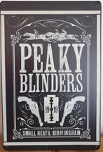 Peaky Blinders zwart reclamebord, Verzamelen, Merken en Reclamevoorwerpen, Ophalen of Verzenden, Nieuw