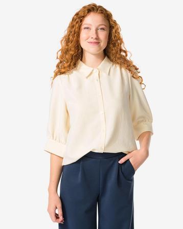 HEMA Damesblouse Dakota gebroken wit beschikbaar voor biedingen