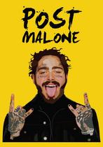 Posters - Poster Post Malone - Post Malone (Geel), Verzenden, Zo goed als nieuw