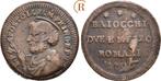 2 1/2 Baiocchi 1796 Vatikan: Pius Vi, 1775-1798:, Postzegels en Munten, Munten | Europa | Niet-Euromunten, Verzenden