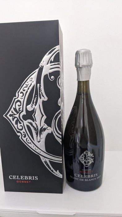 2012 Gosset, Celebris - Champagne Blanc de Blancs - 1 Fles, Verzamelen, Wijnen