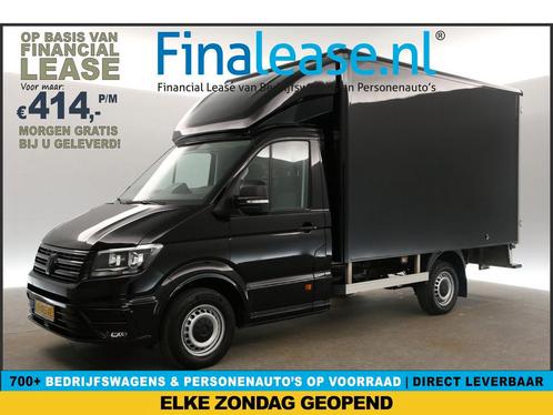 Volkswagen Crafter 35 2.0 TDI Bakwagen L3.80m 140PK €414pm, Auto's, Bestelauto's, Lease, Handgeschakeld, Diesel, Volkswagen, Zwart