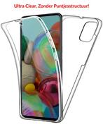 Galaxy A71 360° Ultra Clear Hybrid PC + TPU Hoesje, Ophalen of Verzenden, Nieuw