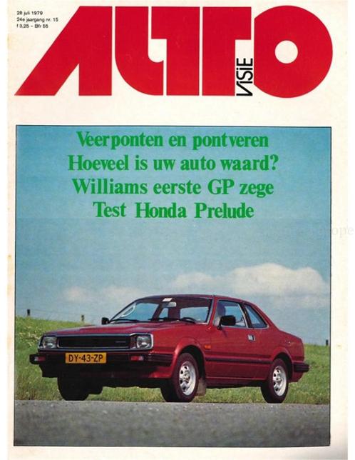 1979 AUTOVISIE MAGAZINE 15 NEDERLANDS, Boeken, Auto's | Folders en Tijdschriften