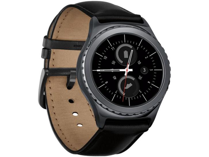 Samsung Gear S2 Classic - Smartwatch - Hartslagsensor OLED -, Sieraden, Tassen en Uiterlijk, Smartwatches, Zo goed als nieuw, Verzenden