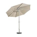 *WOONWINKEL* Brafab Abriola Kantelbare Parasol Aluminium 270, Verzenden, Nieuw