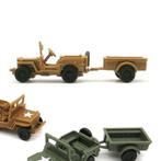 1:72 Willys MB Jeep Bouwkit - Amerikaanse Leger Wagen, Hobby en Vrije tijd, Verzenden, Nieuw