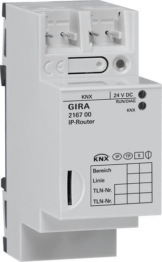 Gira Knx Ip Router Met Gegevensbeveiliging - 216700, Doe-het-zelf en Verbouw, Elektra en Kabels, Overige typen, Nieuw, Verzenden