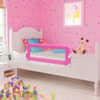 vidaXL Kinderbedhekjes 2 st 102x42 cm roze, Kinderen en Baby's, Traphekjes, Verzenden, Nieuw