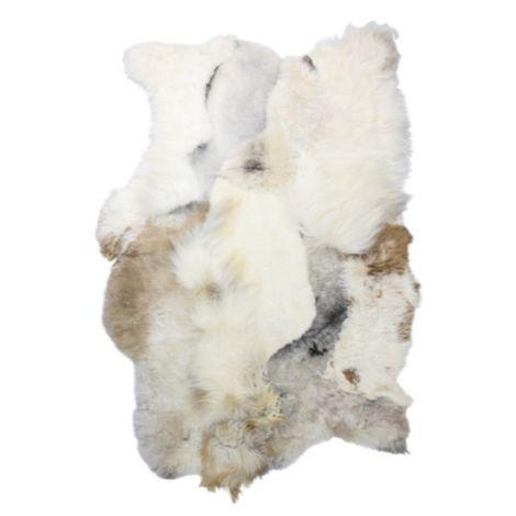 plaid ijslandse schapen melange mix licht 120x180cm, Huis en Inrichting, Woonaccessoires | Overige, Verzenden