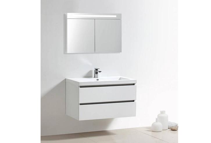 Sani Royal Badkamermeubel Trento Greeploos, Huis en Inrichting, Badkamer | Badkamermeubels