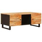 vidaXL Salontafel Bruin 100 x 54 x 40 cm Massief Mango Hout, Verzenden, Nieuw, 50 tot 100 cm, Minder dan 50 cm
